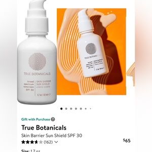 TRUE BOTANICALS sun shield, full size!